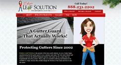 Desktop Screenshot of leafsolution.com